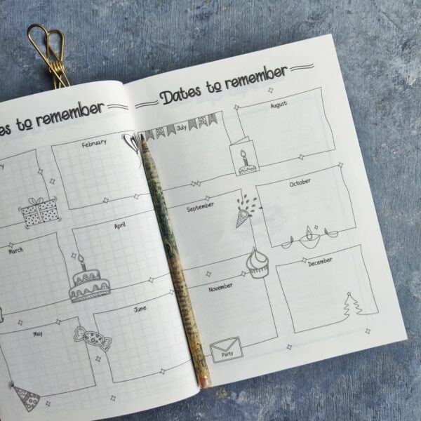 My Daily Planner - 12 Month Undated - Image 4